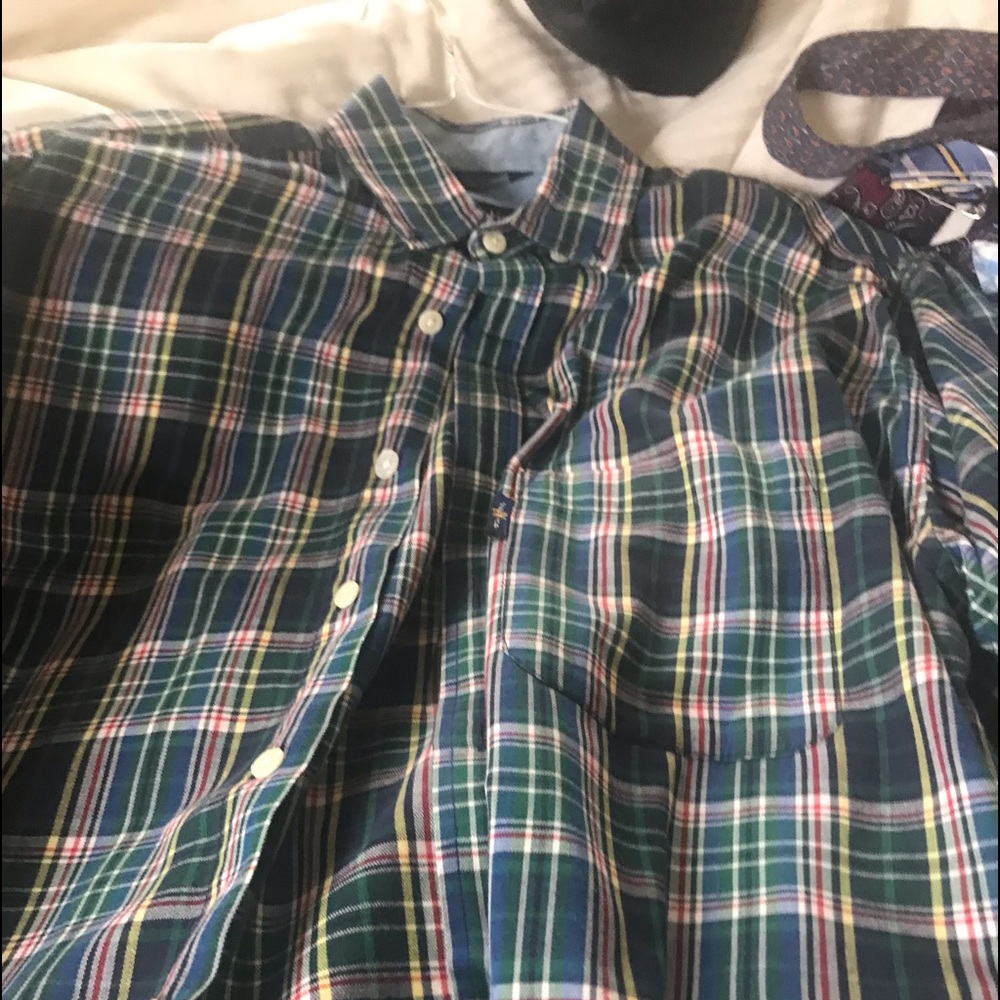 Nautical Plaid Shirt
